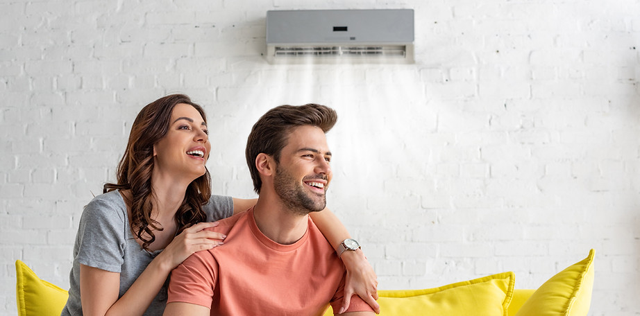 Convection Heating & Air - cheerful couple